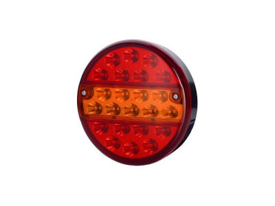 Lampa zespolona tylna HOR 70 (światło hamowania, pozycyjne i kierunkowskaz), diodowa 12/24